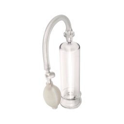 Pipedream - Pump Worx Beginner's - áttetsző péniszpumpa (19 cm)