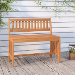vidaXL tömör eukaliptuszfa kerti pad 80 cm