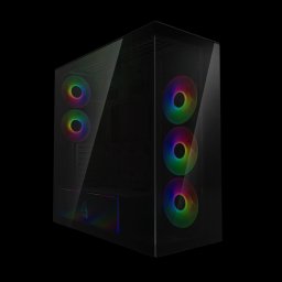 ARCTIC Xtender (fekete) fekete ablak GPU nélkül
