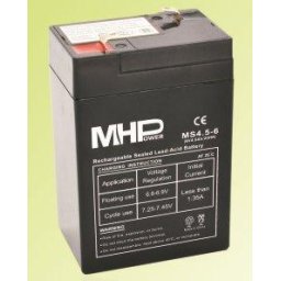 Pb akkumulátor MHPower VRLA AGM 6V/4,5Ah (MS4.5-6)