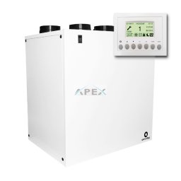 AERAULIQA QR-550A központi hővisszanyerős szellőztető, LCD kijelzős vezérléssel
