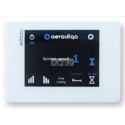 AERAULIQA CTRL-HO digitális fali szabályozó egység Orion szellőztetőkhöz