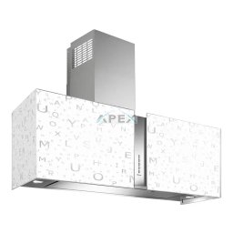 Falmec OUTLET - Páraelszívó MIRABILIA Square 97 inox T80 LED elszívótest - A készlet erejéig rendlhető!