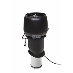VILPE E220P/160/IS/500 tetőventilátor, fekete