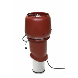 VILPE E220P/160/IS/500 tetőventilátor, vörös