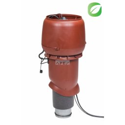 VILPE - Tetőventilátor EC O190P/125/500 vörös KIFUTÓ