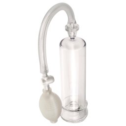 Pipedream - Pump Worx Beginner's - áttetsző péniszpumpa (19 cm)