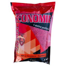 TOP MIX ECONOMIC etetőanyag Eper-Málna - piros (TM182)