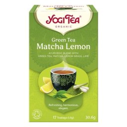Zöld bio tea matchával és citrommal - Yogi Tea