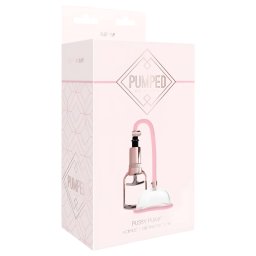 Pumped - kézi vákuumos punci pumpa nőknek (pink)