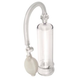 Pipedream - Pump Worx Beginner's - áttetsző péniszpumpa (19 cm)