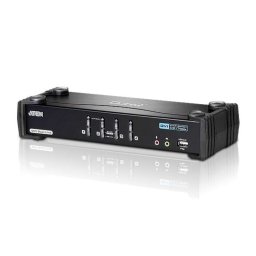 KVM switch 4PC USB DVI + kábel CS-1784A PN: CS1784A