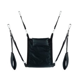 Rectangle Fabric Sling - prmium fekete fggeszt szett