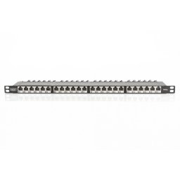 Digitus 24-port Patch Panel 0,5U Black
