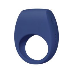 LELO Tor 3 - App-vezérelt vibrációs péniszgyűrű, férfiaknak (kék)