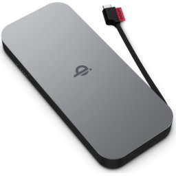 Lenovo powerbank CONS "GO" USB-C Mobile, 10 000 mAh, 30W Qi vezeték nélküli 15W-ig