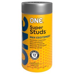 ONE Super Studs - pontozott óvszer (12 db)