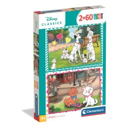Disney Classics Love 2x60 db-os puzzle Clementoni