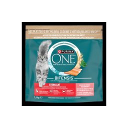 PURINA ONE STERILCAT Lazacban gazdag száraz macskaeledel 1,4kg