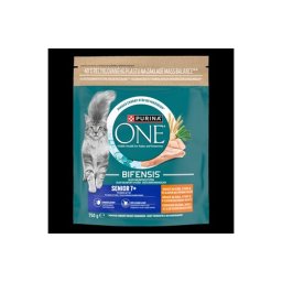 PURINA ONE SENIOR Csirkében gazdag száraz macskaeledel 750g