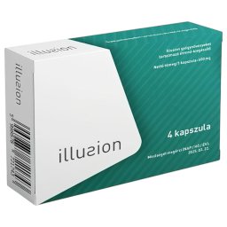 Illusion - természetes étrend-kiegészítő kapszula férfiaknak (4 db)
