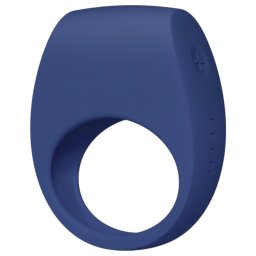 LELO Tor 3 - App-vezérelt vibrációs péniszgyűrű, férfiaknak (kék)