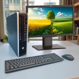 Komplett Asztali Szett HP Compaq Elite 8300 i3-3220/8GB/128SSD + 22" Monitor + Billentyűzet + Egér