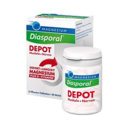 Magnesium-Diasporal Depot B-vitamin tabletta 30x