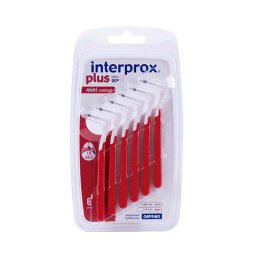 Interprox Plus 2G Miniconical fogközkefe piros 6x