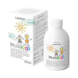 Lipocell MultiKids folyékony étrend-kiegészítő 250ml