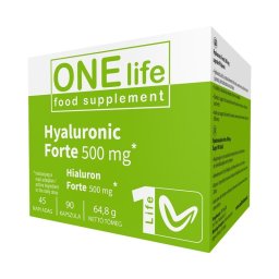 One Life Hialuron Forte 500 mg kapszula 90x