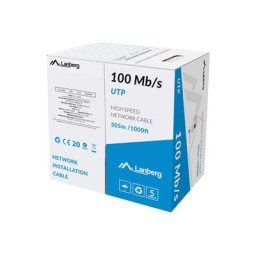 BOX UTP Cat5 305m LANBERG LCU5-10CC-0305-S