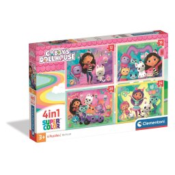 Gabi babaháza Dreamy 4 az 1-ben puzzle Clementoni