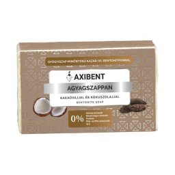 Axibent Agyagszappan kakaóvajjal 80g