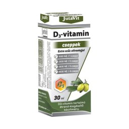 JutaVit D3-vitamin cseppek extra szűz olívaolajjal 30ml