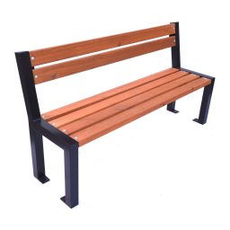 Rojaplast Opolany fenyőfáből készült, fém szerkezetű kerti pad, 162 cm