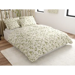 Polipamut ágyneműhuzat OLIVE POLY zöld Ágyneműhuzat mérete: 2 db 70 x 90 cm | 200 x 220 cm