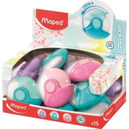 MAPED Radír display, MAPED "Zenoa Plus", pasztell színek