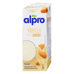 ALPRO Növényi ital, dobozos, 1 l, ALPRO, vanília-mandula