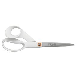 FISKARS Olló, általános, 21 cm, FISKARS "Functional Form", fehér