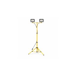 Állványos LED reflektor szett 2x30W, 13200 lm, 4000K, IP65, állítható tripod