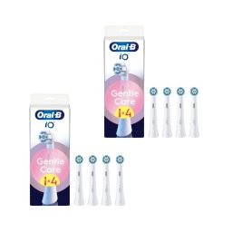Oral-B iO Gentle Care elektromos fogkefe pótfej, fehér (8 db)