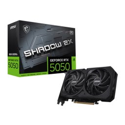 MSI Videokártya PCI-Ex16x nVIDIA RTX 5050 SHADOW 2X 8GB DDR6 OC BULK