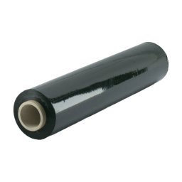 Stretchfólia kézi FEKETE 500mm/23u, 255m (nyújtható raklap csomagoló)