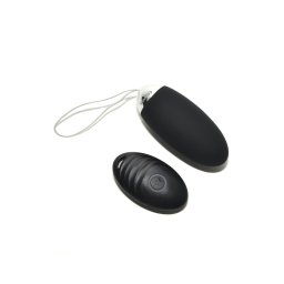 Rimba Venice - akkus, rádiós vibrációs tojás (fekete)