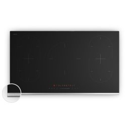 Klarstein Verosteel indukciós főzőlap | Elegáns, minimalista, erőteljes | 5 főzőzóna | 12200 W | 90 cm (GK-IV90X209BFF)
