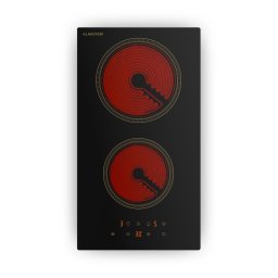 Klarstein Victoria üvegkerámia főzőlap | 2 zóna | Elegáns, időtálló | 3000 W | 30 cm (GK-CD303007E-P)
