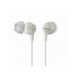 SONY MDREX15LPW.AE, 18-22000 Hz, 16 ohm, 3.5 mm Jack, 1,2 m Vezetékes szilikonos Fülhallgató, Fehér