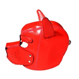 Puppy Smart Hood - stlusos, piros fejfed kutyusoknak