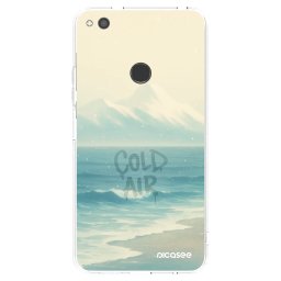 Átlátszó szilikon tok az alábbi mobiltelefonokra Huawei P9 Lite 2017 - COLD AIR